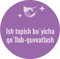 Ish topish bo`yicha qo`llab-quvvatlash